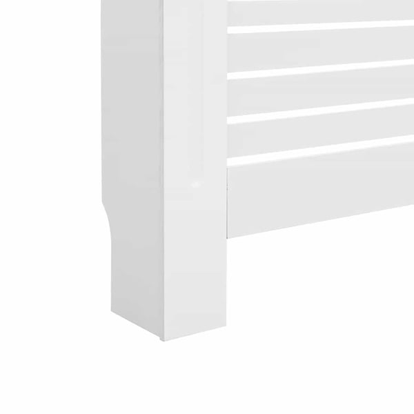 vidaXL Elementskydd vit 172x19x81,5 cm MDF