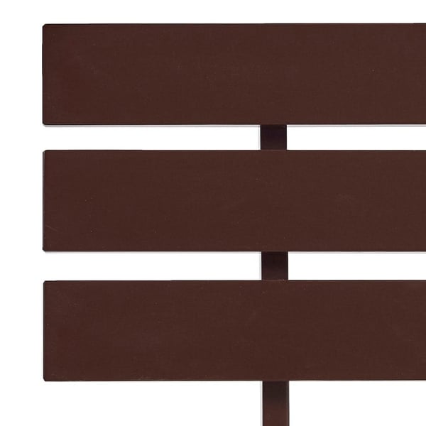 vidaXL Seng/Sengeramme mørkebrun heltre furu 90x200 cm change1
