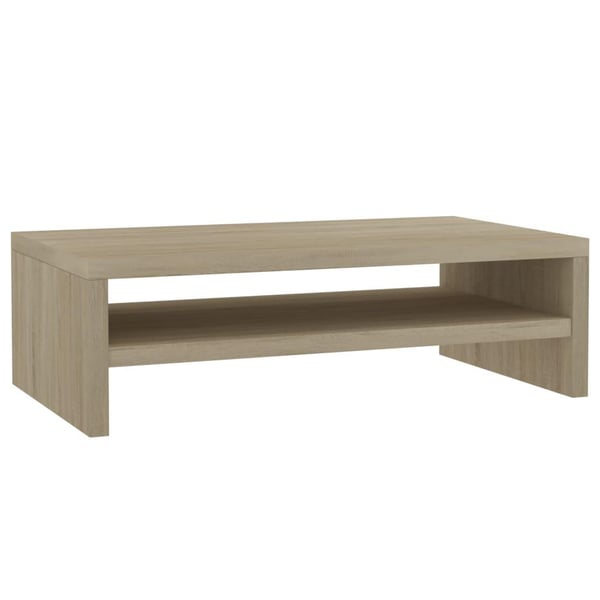 vidaXL Skjermstativ sonoma eik 42x24x13 cm konstruert tre