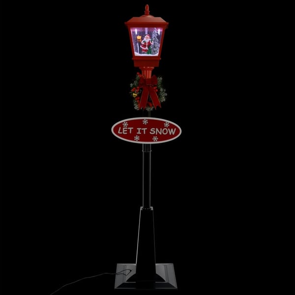 vidaXL julegadelampe med julemand 180 cm LED