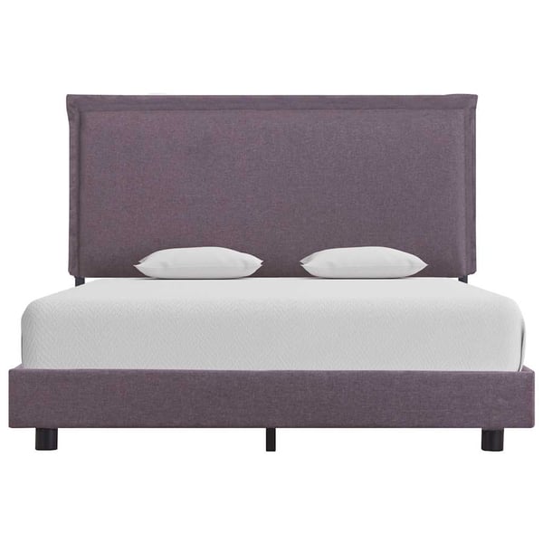 vidaXL Seng/Sengeramme uten Madrass Taupe Stoff 135x190 cm change1