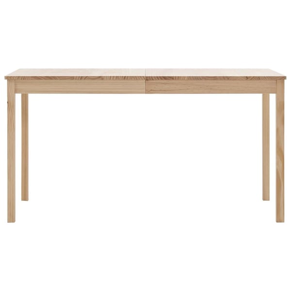 vidaXL Spisebord 140x70x73 cm furu