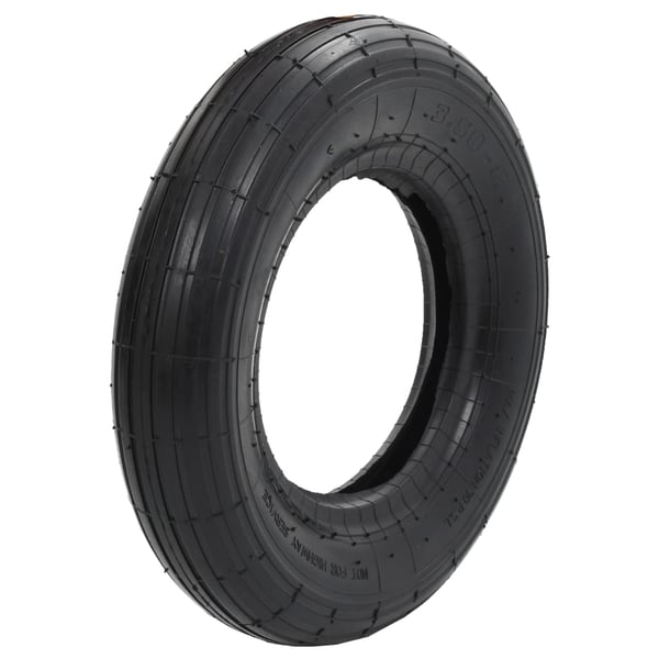 vidaXL Trillebårdekk 3.50-8 4PR gummi