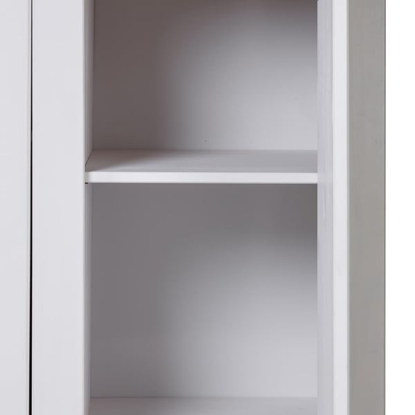 vidaXL Garderobeskap 3 dører hvit 118x50x171,5 cm furu Panama Range