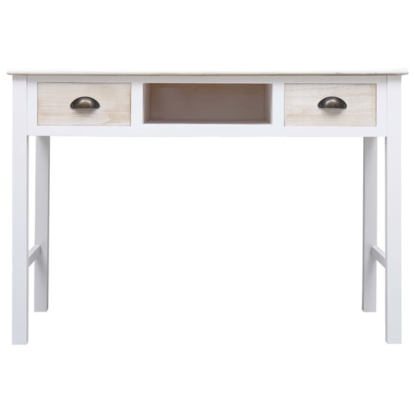 vidaXL Sivupöytä 110x45x76 cm puu