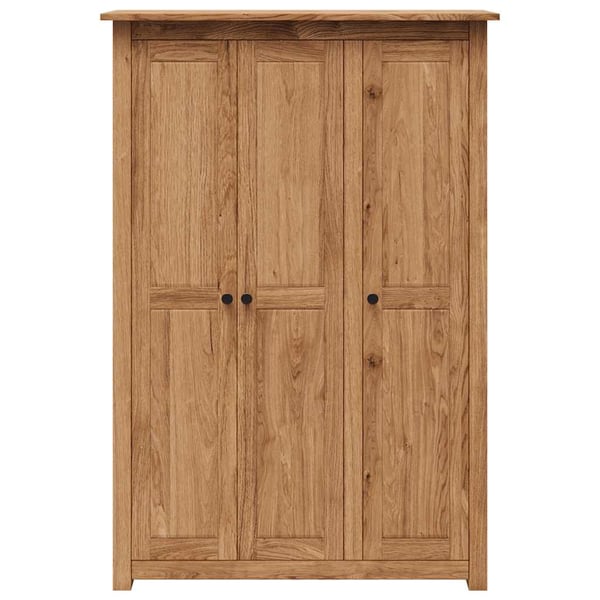 vidaXL Garderobeskap 3 dører 118x50x171,5 cm furu Panama Range