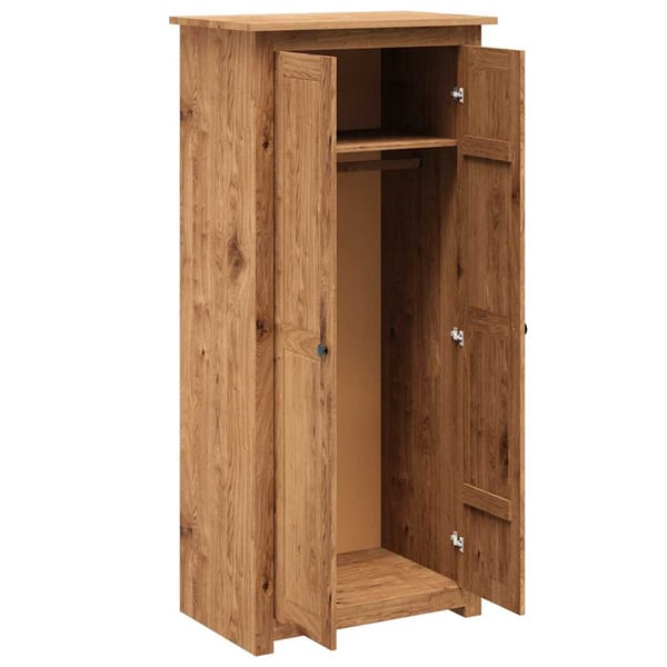 vidaXL Garderobeskap 80x50x171,5 cm furu Panama Range