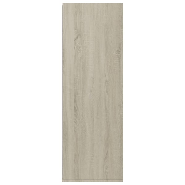 vidaXL skoreol 54 x 34 x 100,5 cm spånplade sonoma-eg