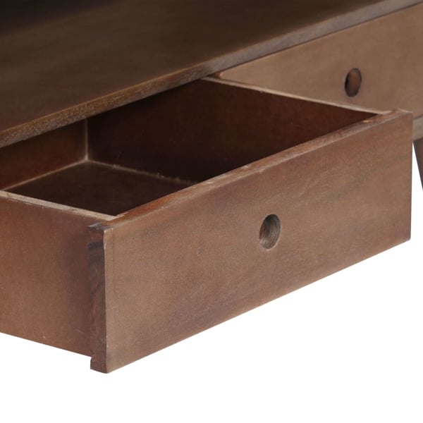 vidaXL TV-benk 110x35x50 cm heltre akasie