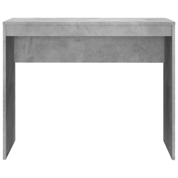 vidaXL Skrivebord betonggrå 90x40x72 cm konstruert tre