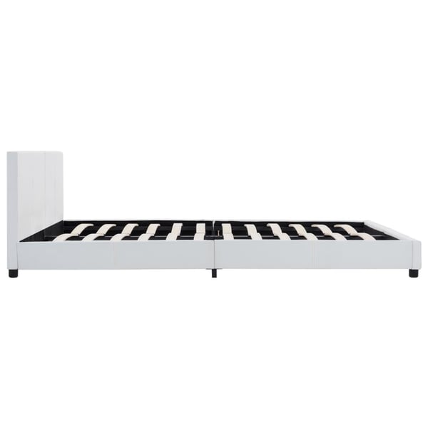 vidaXL sengestel 180x200 cm kunstlæder hvid change1