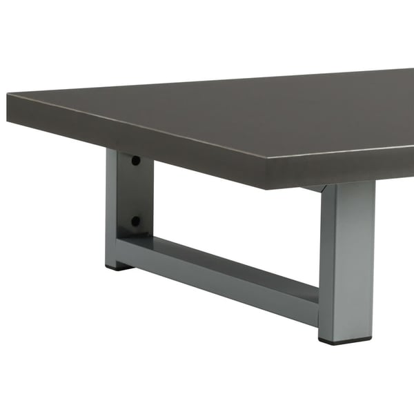 vidaXL badeværelsesmøbel 60 x 40 x 16,3 cm grå