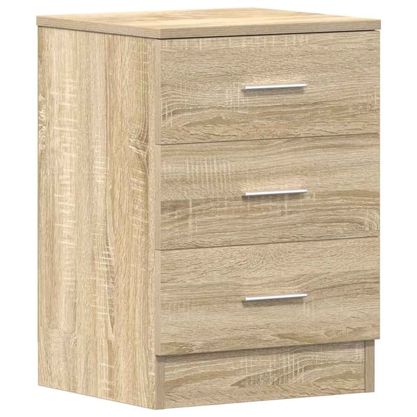 vidaXL Nattbord 2 stk sonoma eik 38x35x56 cm sponplate