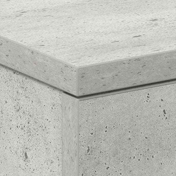 vidaXL sengeskabe 2 stk. 38 x 35 x 56 cm spånplade betongrå