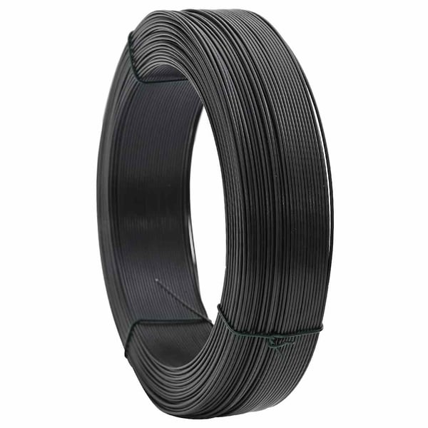 vidaXL Gjerdetråd 250 m 0,9/1,4 mm stål antrasitt