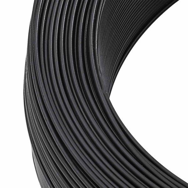 vidaXL Gjerdetråd 250 m 0,9/1,4 mm stål antrasitt