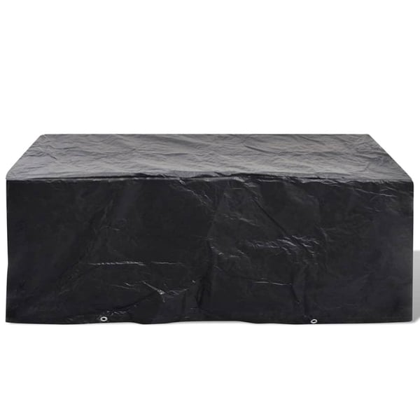 vidaXL Hagemøbeltrekk 2 stk 8 maljer 200x160x70 cm