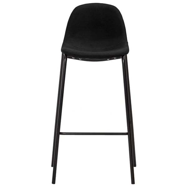 vidaXL barstole 4 stk. stof sort