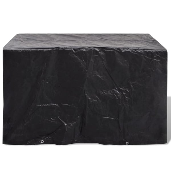vidaXL Hagemøbeltrekk 2 stk 8 maljer 140x70x90 cm