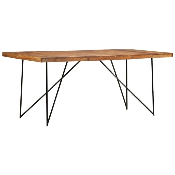 vidaXL Spisebord 180x90x76 cm heltre akasie