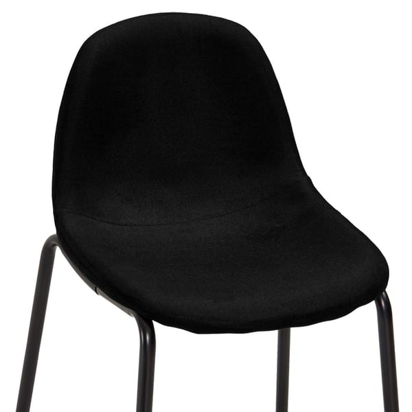 vidaXL barstole 2 stk. stof sort