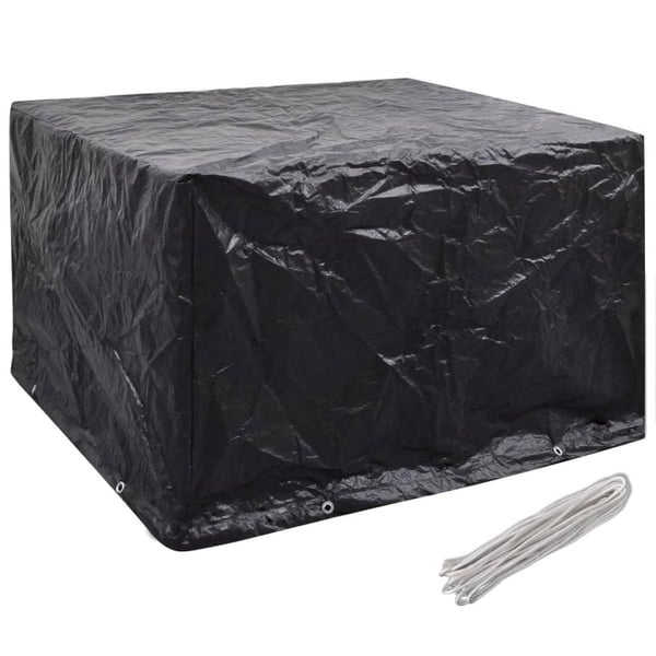 vidaXL Hagemøbeltrekk 2 stk 8 maljer 135x135x90 cm