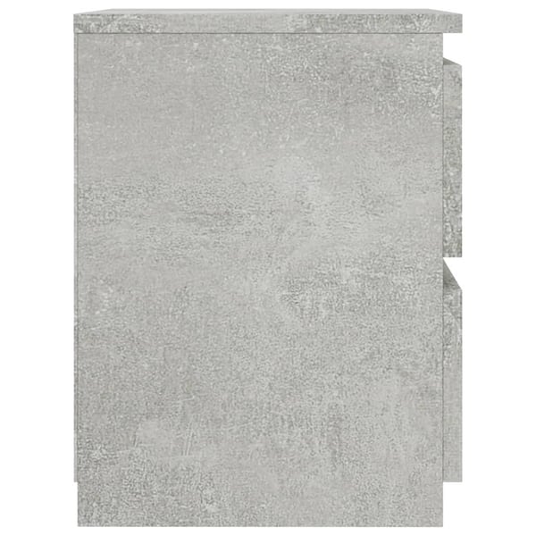 vidaXL Nattbord betong 30x30x40 cm sponplate