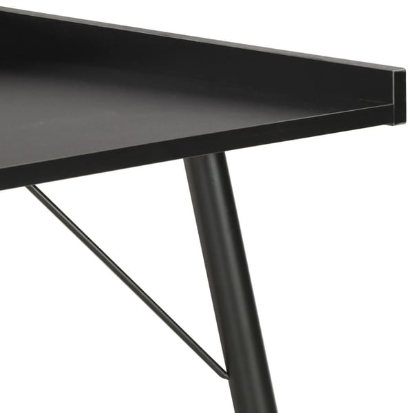 vidaXL skrivebord 90 x 50 x 79 cm sort