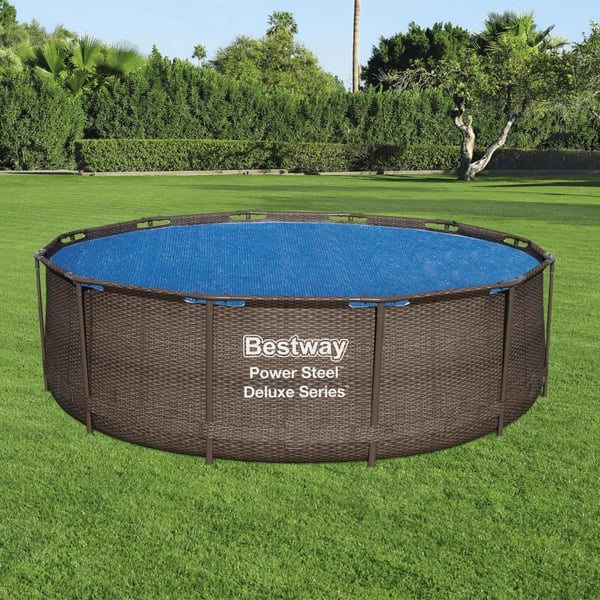 Bestway solopvarmet poolovertræk Flowclear 356 cm