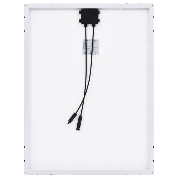 vidaXL solcellepaneler 2 stk. 100 W aluminium og sikkerhedsglas