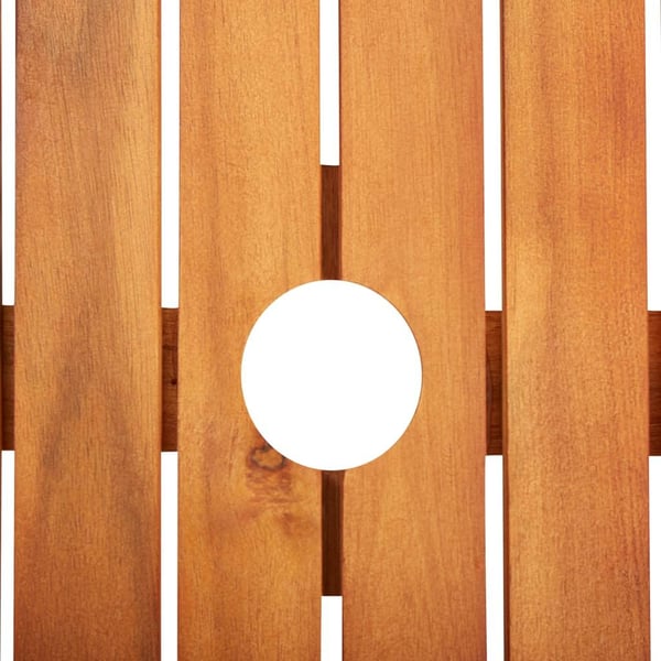 vidaXL Hagebord 88x88x74 cm heltre akasie