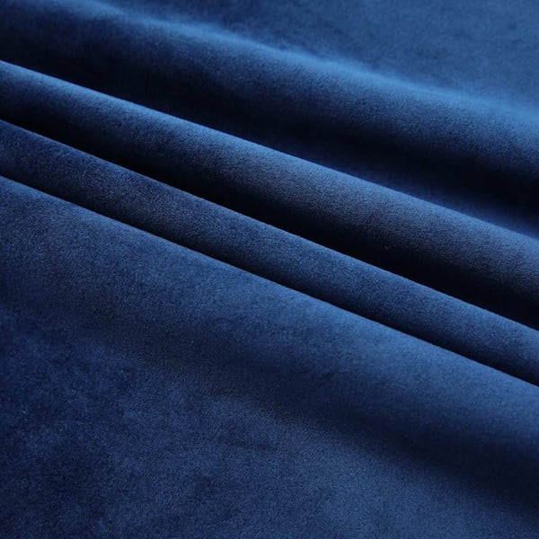 vidaXL Pimennysverhot koukuilla 2 kpl sametti tummansininen 140x245 cm