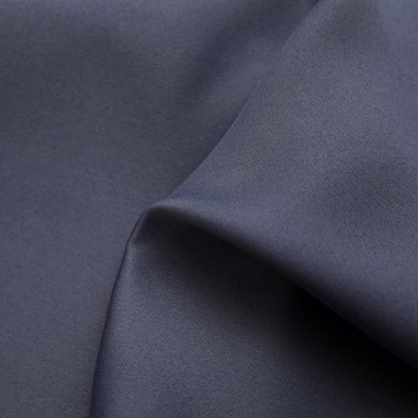 vidaXL Lystette gardiner med metallringer 2 stk antrasitt 140x245 cm