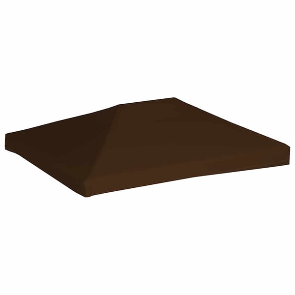 vidaXL Huvimajan katto 310 g/m² 3x4 m ruskea