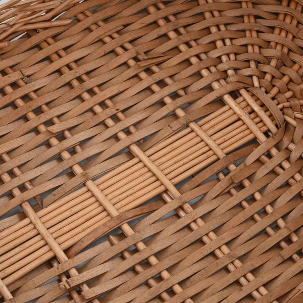 vidaXL Vedkurv med bærehåndtak 78x54x34 cm naturlig seljetre