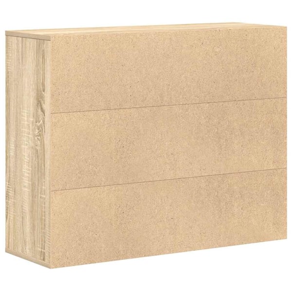 vidaXL Skjenk sonoma eik 88x30x70 cm sponplate