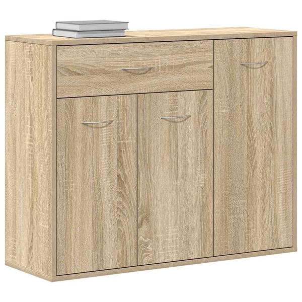 vidaXL Skjenk sonoma eik 88x30x70 cm sponplate
