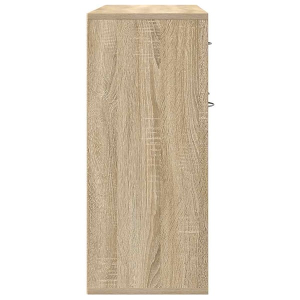 vidaXL Skjenk sonoma eik 88x30x70 cm sponplate
