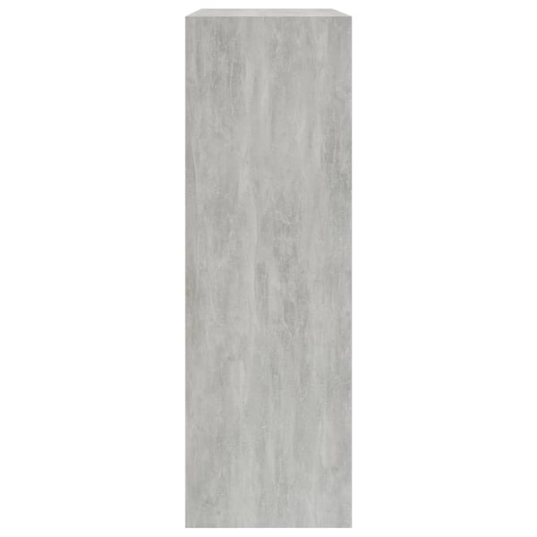vidaXL Bogreol/reol 60x24x76 cm konstrueret træ hvid change