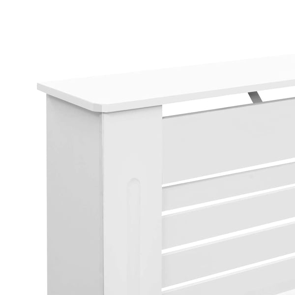 vidaXL Elementskydd 2 st vit 172x19x81,5 cm MDF