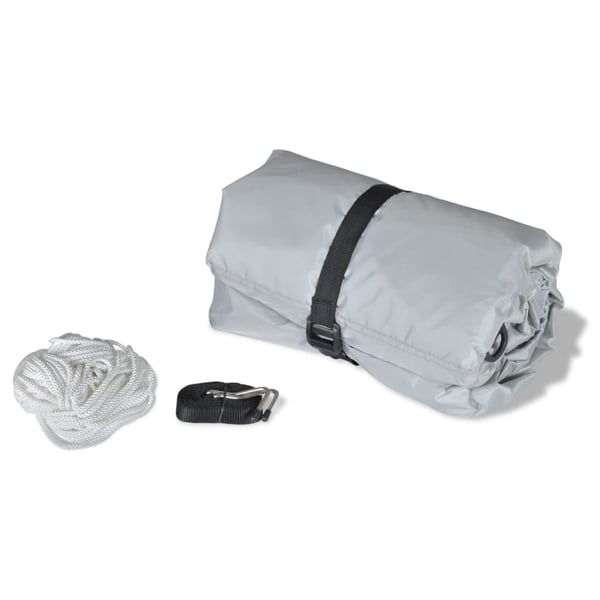 vidaXL Båttrekk 2 stk grå lengde 519-580 cm bredde 294 cm