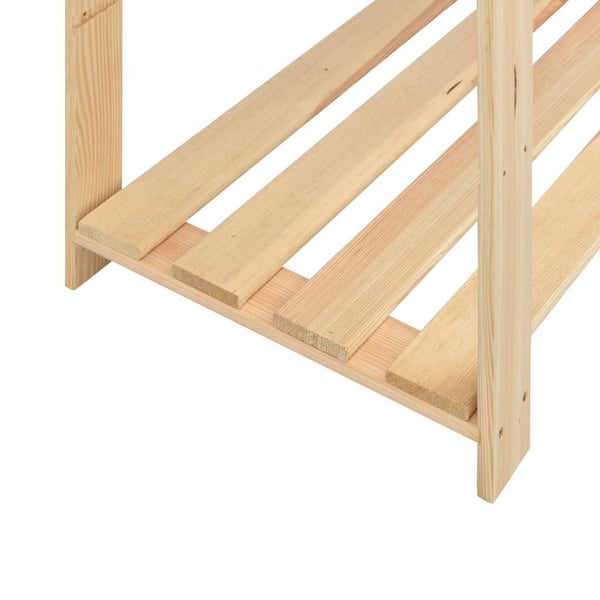 vidaXL Lagringshyller 5 etasjer 3stk 170x38x170 heltre furu 500kg