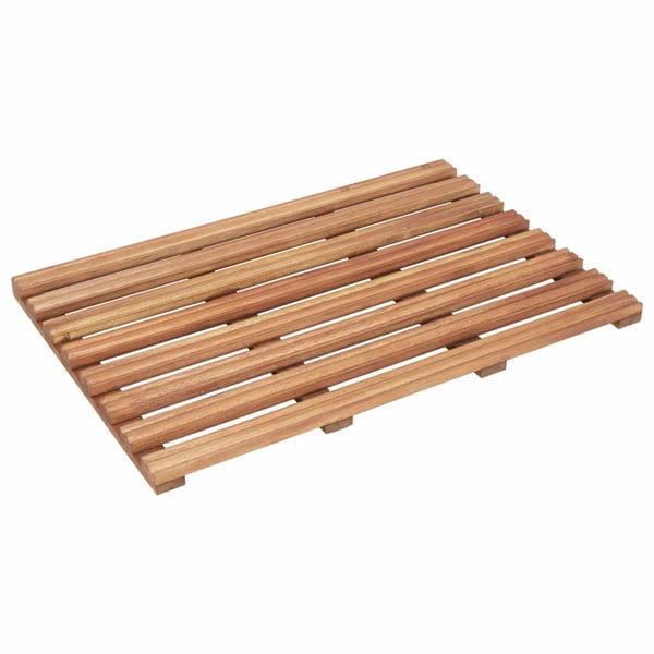 vidaXL Badematter 2 stk heltre akasie 56x37 cm