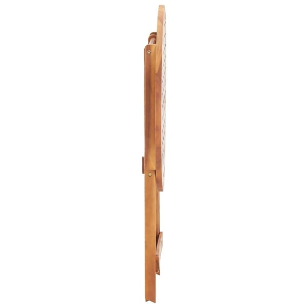 vidaXL foldbart havebord 60 x 75 cm massivt akacietræ