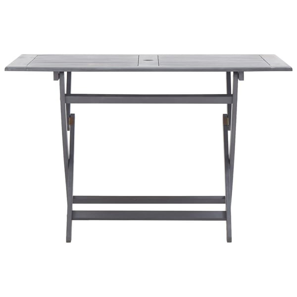 vidaXL foldbart havebord 120 x 70 x 75 cm massivt akacietræ