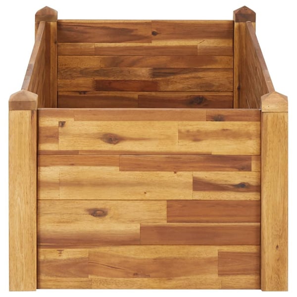vidaXL Høybed 110x60x44 cm heltre akasie