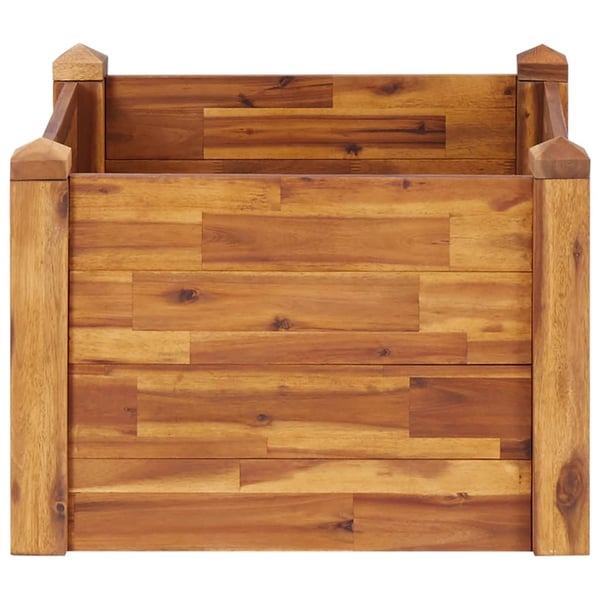 vidaXL hævet plantekasse 60x60x44 cm massivt akacietræ