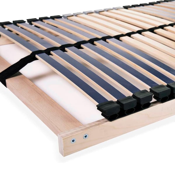 vidaXL Spilebaser 2 stk med 42 lameller 7 soner 70x200 cm