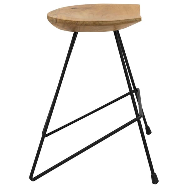 vidaXL Krakker 2 stk heltre teak