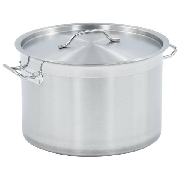 vidaXL Gryte 24 L 36x24 cm rustfritt stål